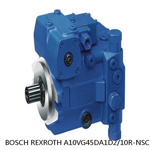 A10VG45DA1D2/10R-NSC10F015SH-S BOSCH REXROTH A10VG Axial piston variable pump