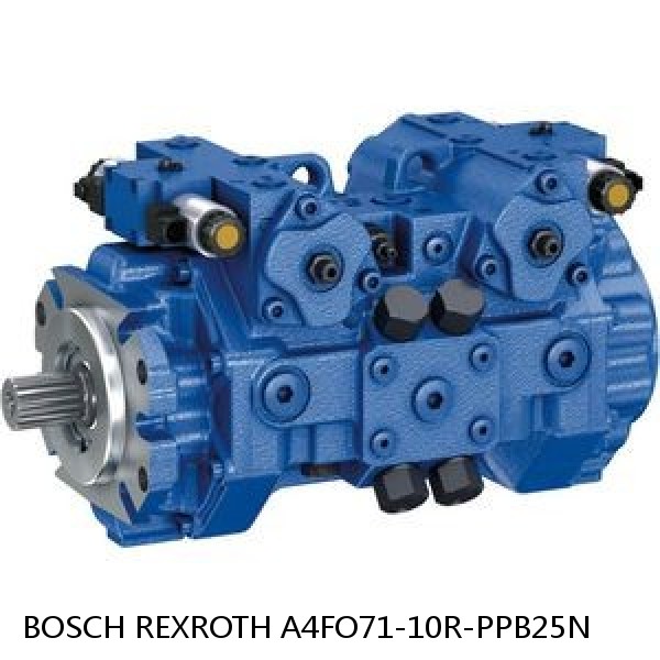 A4FO71-10R-PPB25N BOSCH REXROTH A4FO Fixed Displacement Pumps