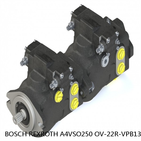 A4VSO250 OV-22R-VPB13N BOSCH REXROTH A4VSO Variable Displacement Pumps