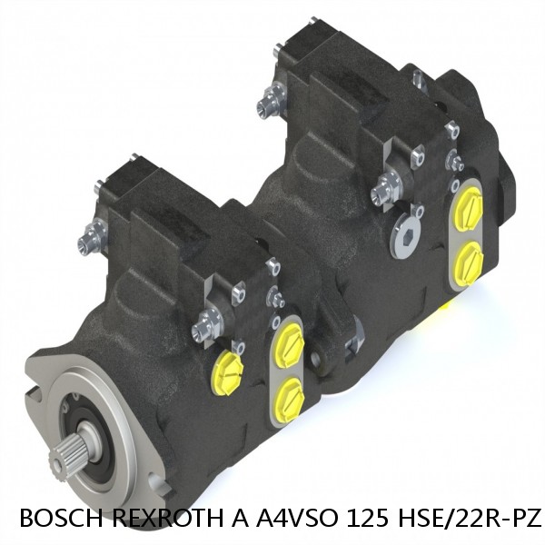 A A4VSO 125 HSE/22R-PZB13K99 BOSCH REXROTH A4VSO Variable Displacement Pumps