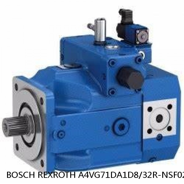 A4VG71DA1D8/32R-NSF02F021BP BOSCH REXROTH A4VG Variable Displacement Pumps