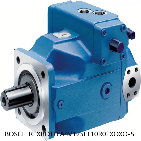 A4V125EL10R0EXOXO-S BOSCH REXROTH A4V Variable Pumps