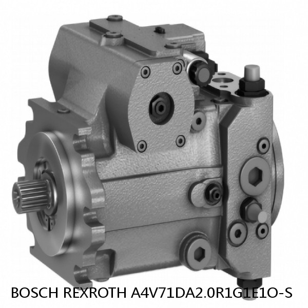 A4V71DA2.0R1G1E1O-S BOSCH REXROTH A4V Variable Pumps