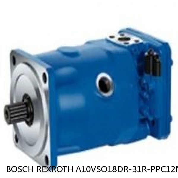 A10VSO18DR-31R-PPC12N BOSCH REXROTH A10VSO Variable Displacement Pumps