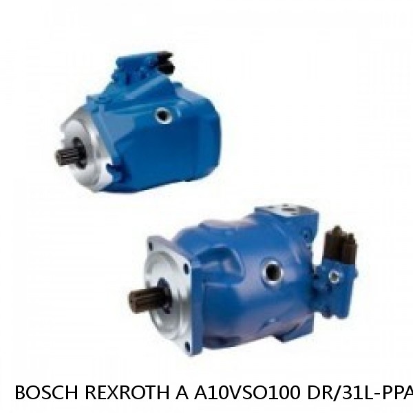 A A10VSO100 DR/31L-PPA12N BOSCH REXROTH A10VSO Variable Displacement Pumps
