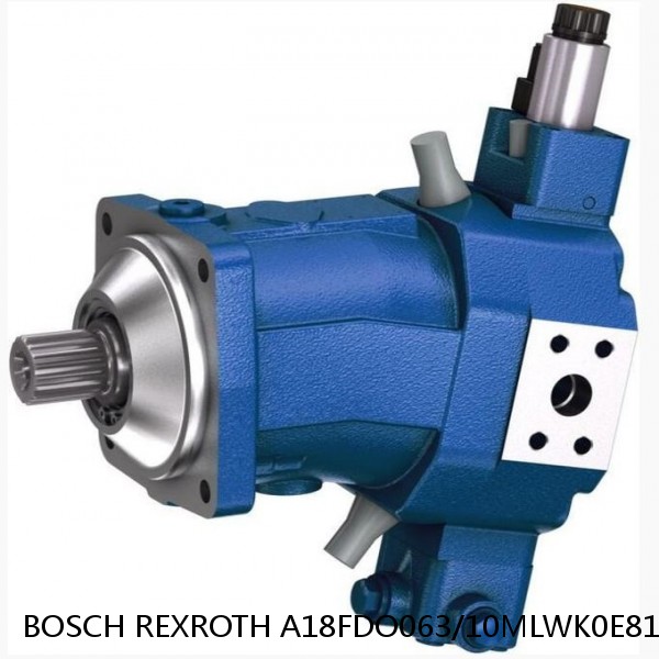 A18FDO063/10MLWK0E81- BOSCH REXROTH A18VO Axial Piston Pump