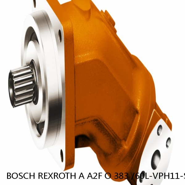A A2F O 383 /60L-VPH11-SO 26 BOSCH REXROTH A2FO Fixed Displacement Pumps