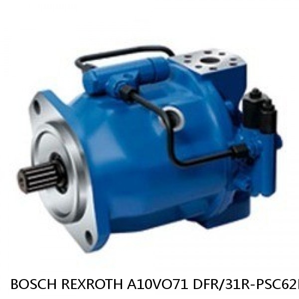 A10VO71 DFR/31R-PSC62K02 BOSCH REXROTH A10VO Piston Pumps #1 small image