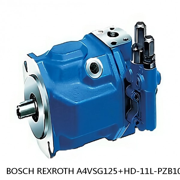 A4VSG125+HD-11L-PZB10H009N BOSCH REXROTH A4VSG Axial Piston Variable Pump #1 small image