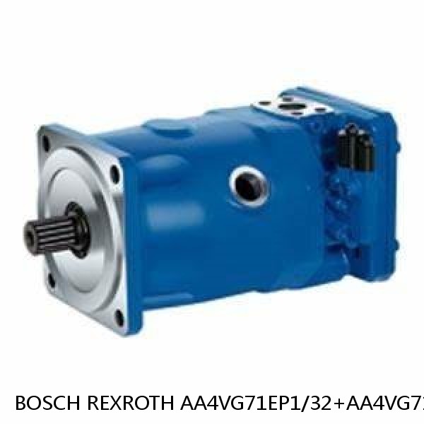 AA4VG71EP1/32+AA4VG71EP1/32 BOSCH REXROTH A4VG Variable Displacement Pumps #1 small image