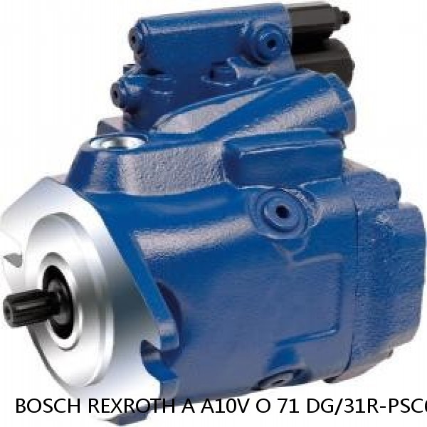 A A10V O 71 DG/31R-PSC62K07 BOSCH REXROTH A10VO Piston Pumps #1 small image