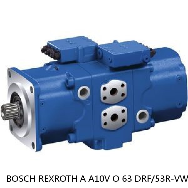 A A10V O 63 DRF/53R-VWC12N00 E BOSCH REXROTH A10VO Piston Pumps #1 small image