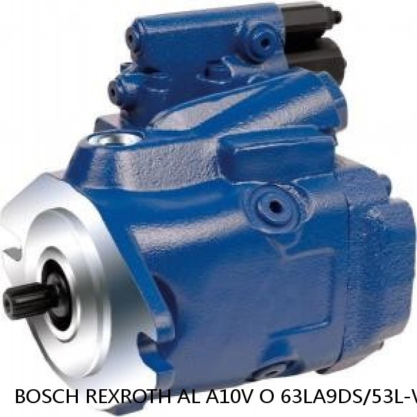 AL A10V O 63LA9DS/53L-VCC11N00-S228 BOSCH REXROTH A10VO Piston Pumps
