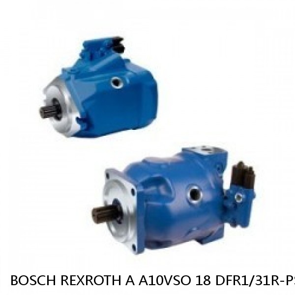 A A10VSO 18 DFR1/31R-PSC12N BOSCH REXROTH A10VSO Variable Displacement Pumps #1 small image
