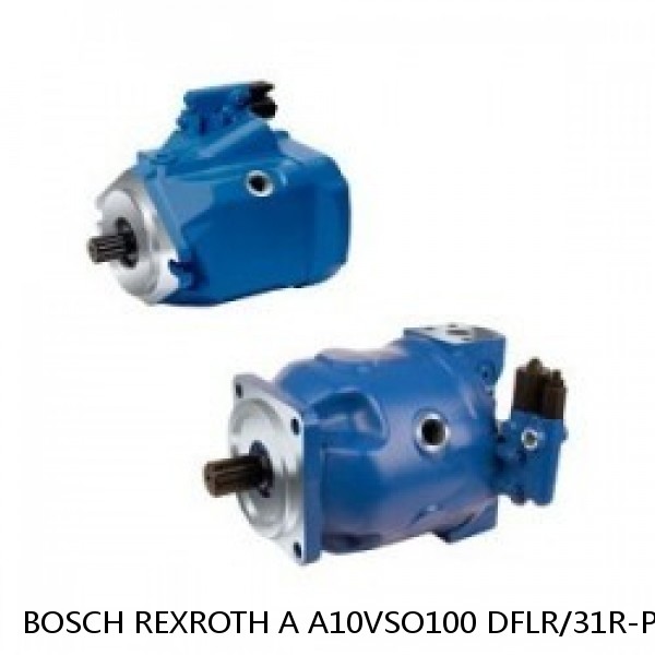A A10VSO100 DFLR/31R-PSA12N BOSCH REXROTH A10VSO Variable Displacement Pumps