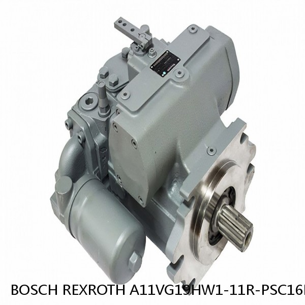 A11VG19HW1-11R-PSC16F001S BOSCH REXROTH A11VG Hydraulic Pumps