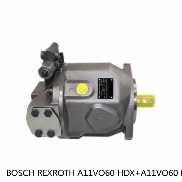 A11VO60 HDX+A11VO60 HDX BOSCH REXROTH A11VO Axial Piston Pump #1 small image