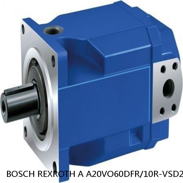 A A20VO60DFR/10R-VSD24K68-SO969 BOSCH REXROTH A20VO Hydraulic axial piston pump