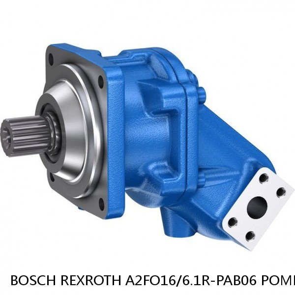 A2FO16/6.1R-PAB06 POMP BOSCH REXROTH A2FO Fixed Displacement Pumps #1 small image