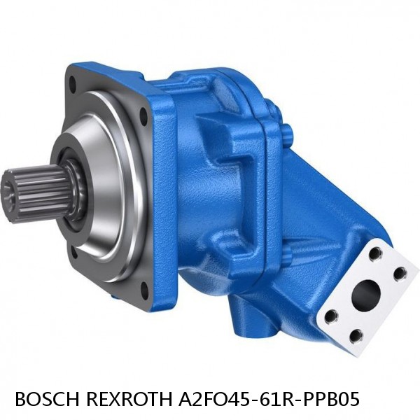 A2FO45-61R-PPB05 BOSCH REXROTH A2FO Fixed Displacement Pumps #1 small image