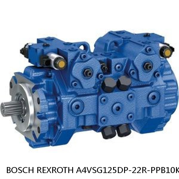 A4VSG125DP-22R-PPB10K010N BOSCH REXROTH A4VSG Axial Piston Variable Pump #1 image
