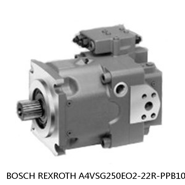 A4VSG250EO2-22R-PPB10K599N BOSCH REXROTH A4VSG Axial Piston Variable Pump #1 image
