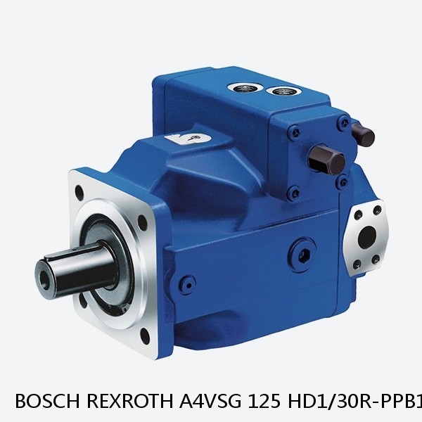 A4VSG 125 HD1/30R-PPB10K029N BOSCH REXROTH A4VSG Axial Piston Variable Pump #1 image