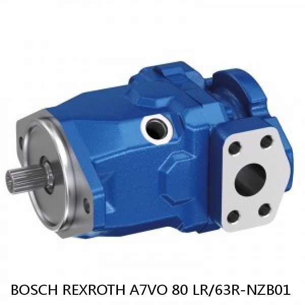 A7VO 80 LR/63R-NZB01 BOSCH REXROTH A7VO Variable Displacement Pumps #1 image