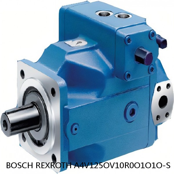 A4V125OV10R0O1O1O-S BOSCH REXROTH A4V Variable Pumps #1 image