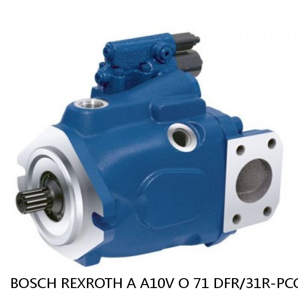 A A10V O 71 DFR/31R-PCC12N00 -S1542 BOSCH REXROTH A10VO Piston Pumps #1 image