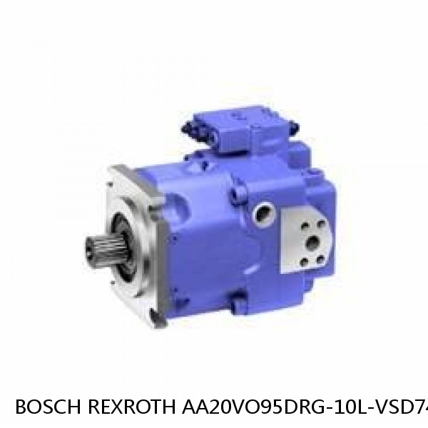 AA20VO95DRG-10L-VSD74N00-ES BOSCH REXROTH A20VO Hydraulic axial piston pump #1 image