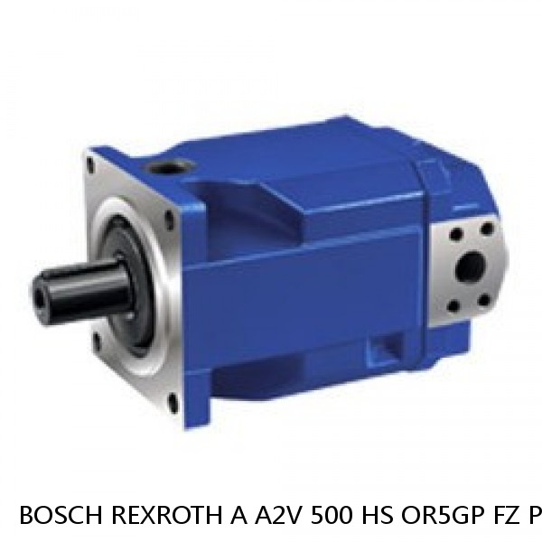 A A2V 500 HS OR5GP FZ POTI BOSCH REXROTH A2V Variable Displacement Pumps #1 image